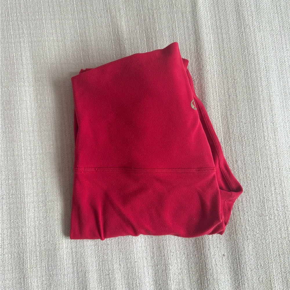 Hot pink lululemon align leggings